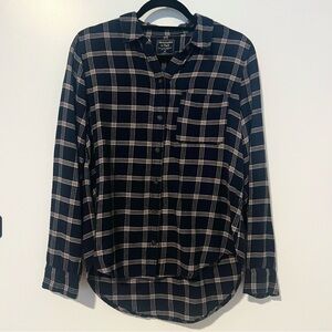 Abercrombie Plaid Button-Up Shirt - Size M